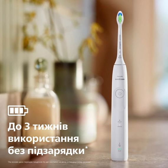 Електрична зубна щітка Philips Sonicare HX7110/01 (серія 5500) White | Зображення 4