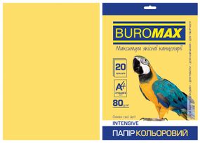 Папір двосторонній INTENSIVE золотий, 20 л., А4, 80 г/м² BM.2721320-23 BUROMAX (4823078961907)