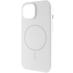 Чехол Silicone Case Full Protective (AA) NO LOGO with MagSafe для Apple iPhone 11 Pro Max (6.5") Белый / White