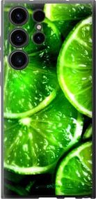 Чохол на Samsung Galaxy S23 Ultra Зелені часточки лимона "852u-2906-2448"