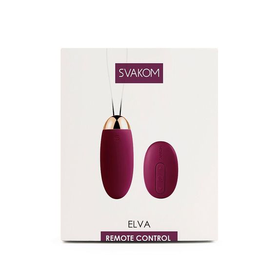 Віброяйце з пультом керування Svakom Elva Violet Sex Aura | Зображення 7