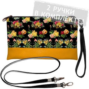 Клатч через плече 25x15 см (KL_GL_15M031_ZHL)