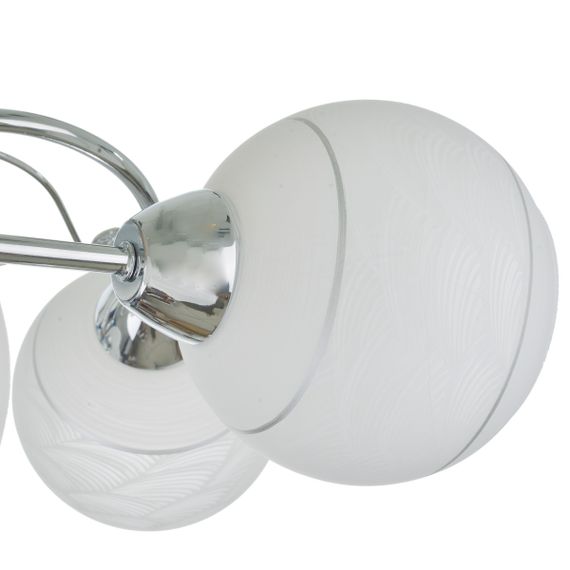 Люстра потолочная в спальню E27 60W CH (LK-691C/5) | Зображення 5