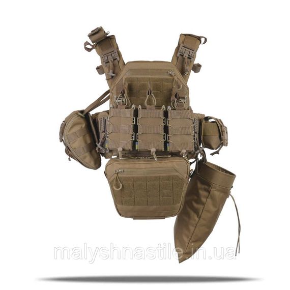 Плитоноска швидкоскидна KIBORG GEN II +8 підсумків койот | Зображення 3