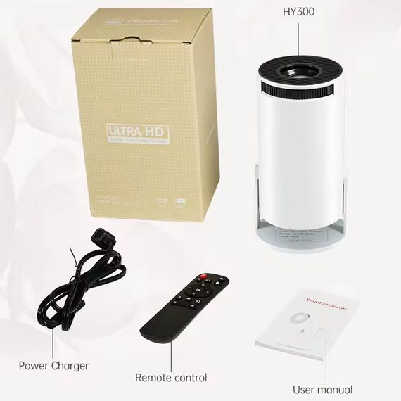 Проектор 4k Android HY300 White | Зображення 2