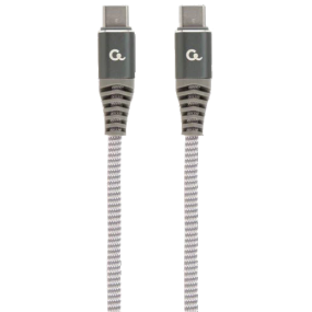 Cablexpert CC-USB2B-CMCM60-1.5M USB-C/USB-C 1.5 м 60 Вт Кабель - Повербанки