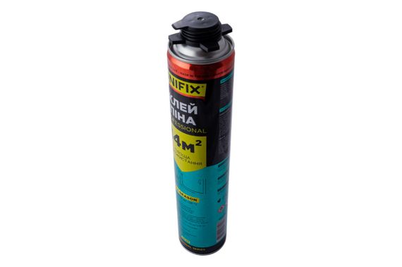 Пена-клей Unifix - 750 мл x 14 м² PRO (951230) | Зображення 1