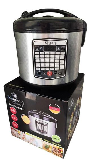 Мультиварка Kingber KB2001 на 5 л. з фритюрницею Silver