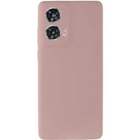 Чохол Silicone Cover Lakshmi Full Camera (AA) для Motorola Edge 50 Fusion Рожевий / Pink Sand | Зображення 1