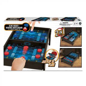 Настольная игра Ambassador 2 в 1 Sling Hockey &amp; Shuffleboard 50 см (укр) (6337474)