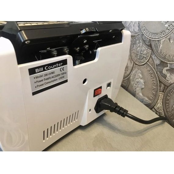 Машинка для перерахунку грошей з детектором валют XPRO 8800D (lp-85844_3654) | Зображення 9