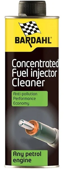 Присадка в бензин для очищення інжектора та палив. системи CONCENTRATED INJECTOR CLEANER PETROL BARDAHL 0,5л.
