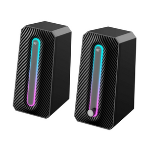 Ігрові колонки 2.0 HV-SK216 10W USB з підсвічуванням чорний Havit