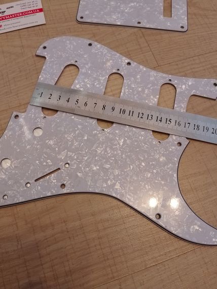 Пикгард SSS набор белый для электогитары Fender Stratocaster | Зображення 5