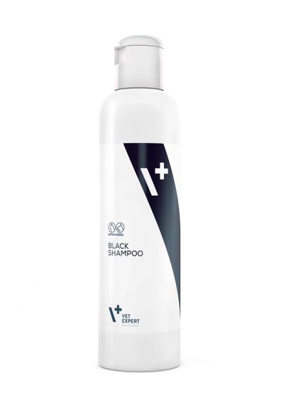 Шампунь для кошек и собак с темным окрасом шерсти VetExpert Black Shampoo 250 мл
