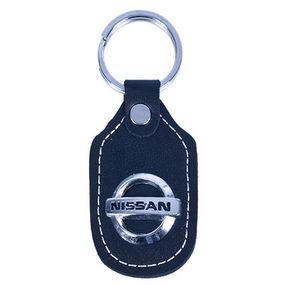 Брелок шкіряний простий NISSAN