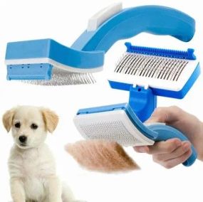Щітка для тварин Pet Zoom Self Cleaning Grooming Brush