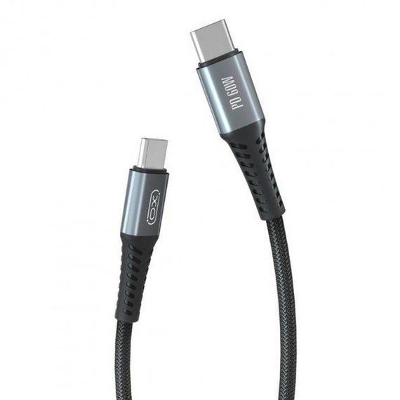 Кабель XO NB-Q167 Type-c to Type-c 60W Black (NB-Q167)