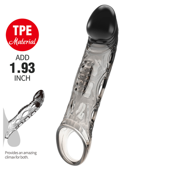 Подовжуюча насадка ( на 4.9 см ) Pretty Love - Wayde Penis Sleeve, BI-026240NM sexstyle | Зображення 1