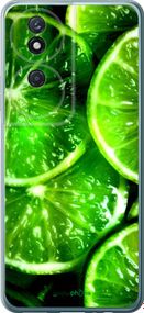 Чохол на Huawei Honor Play 50 Plus Зелені часточки лимона "852u-3399-2448"