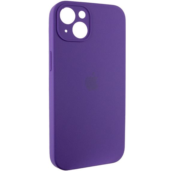 Чохол Silicone Case Full Camera Protective (AA) для Apple iPhone 15 (6.1") Фіолетовий / Amethyst | Зображення 1