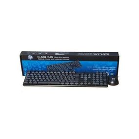 Бездротовий комплект ультратонка клавіатура та миша Logitech H-518 (41116-H-518_391)