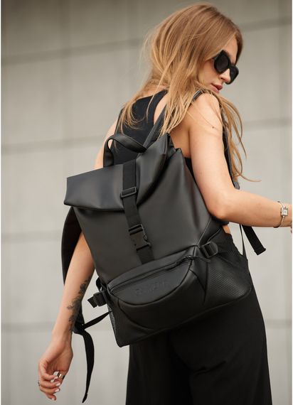 Жіночий рюкзак Sambag RENEDOUBLE чорний 37 х 31 х 14 см (27151001r)