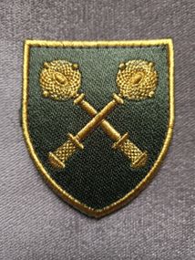 Шеврон Министр обороны Украины / Золото/ (оригинал)