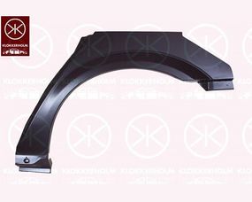 Арка задняя Opel Vectra C (02-05) ремчасть внешняя - левая