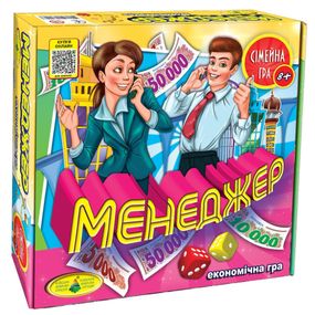 Настольная игра "Менеджер" 82203 на укр. языке
