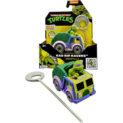 Игровой набор Funrise TMNT Черепашки-ниндзя классические Гонщик с лаунчером Донателло (71019) | Зображення 4