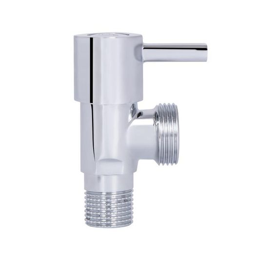 Кран кутовий Thermo Alliance Standart (ручка паличка) з керам.буксою 1/2"Н х 3/4"Н SF343W1520 | Зображення 4