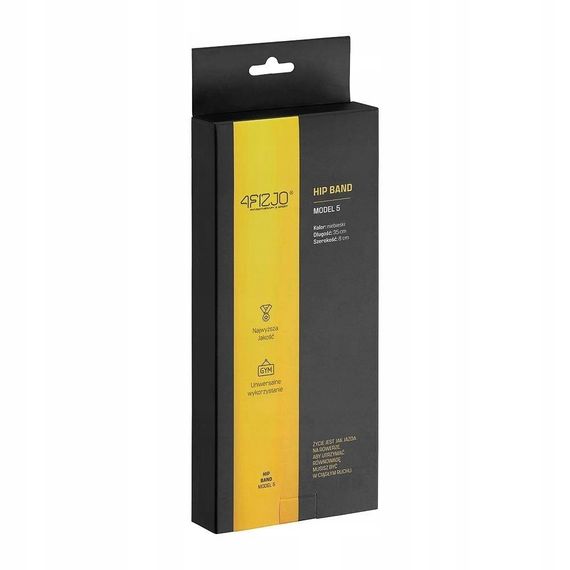 Резинка для фітнесу та спорту із тканини 4FIZJO Hip Band 15-20 кг Black/Blue (P-5907739310293) | Зображення 3