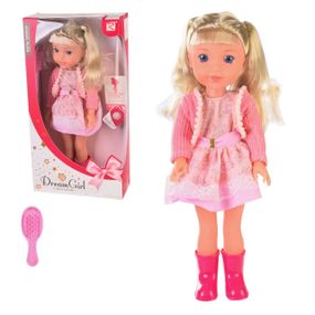 Велика лялька говорить, співає англ. мовою 36см (RT8898(Pink))