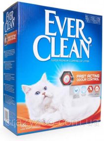 Наповнювач для котячого туалету Ever Clean Fast Acting Odour Control миттєвий контроль запахів 10 л 123436
