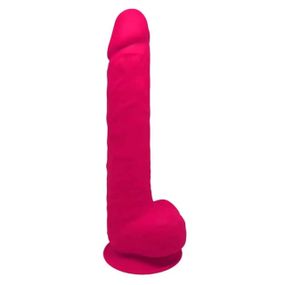 Термопластичный фаллоимитатор SILEXD Thermo Active светящийся в темноте, розовый Sex Aura