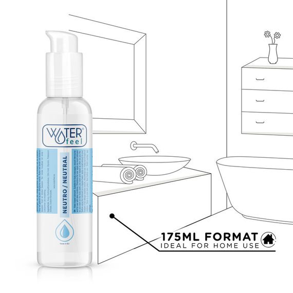 Лубрикант на водній основі Neutral, 175 мл Waterfeel (Іспанія) Sex Aura | Зображення 2