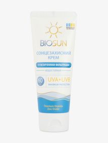 Сонцезахисний крем для обличчя SPF 60 BIOSUN 75 мл shop (4820026165967)