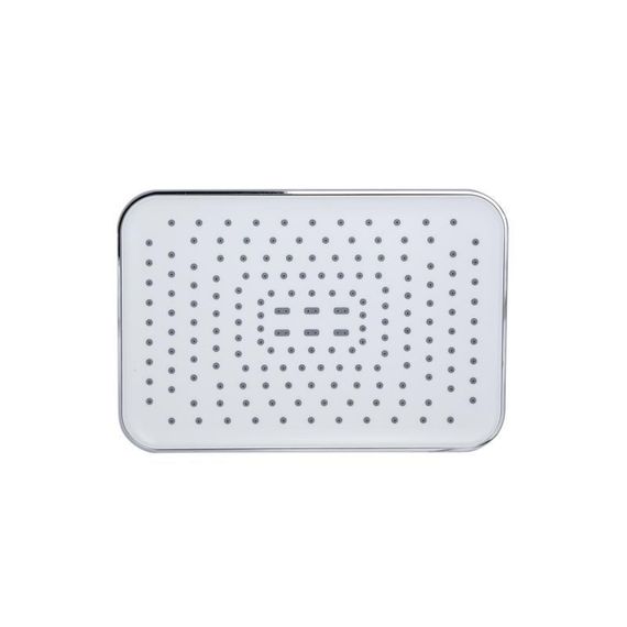 Лейка для верхнего душа Qtap Hlavova 260x180 мм прямоугольная QTHLA107CRM45785 Chrome/White | Зображення 3