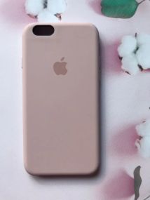 Чохол Silicone Case Full Cover для iPhone 7/iPhone 8/SE (2020) Пудра