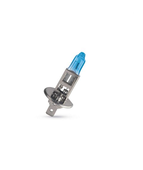 Комплект галогеновых ламп PHILIPS 12258WVUSM H1 55W 12V P14,5s WhiteVisionULTRA +60% (3700K) | Зображення 1