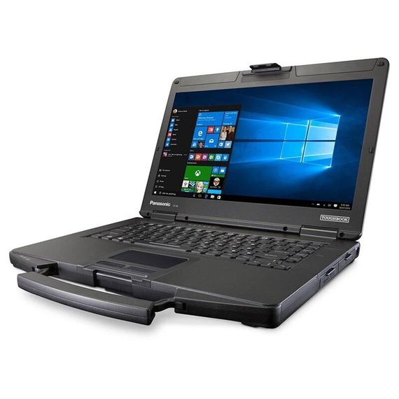 Защищенный ноутбук-трансформер Panasonic Toughbook CF-54 / 14" (1920x1080) IPS / Intel Core i5-5200U (2 (4) ядра по 2.2 - 2.7 GHz) / 8 GB DDR3 / 240 GB SSD / Intel HD Graphics 5500 / NoWebCam б/у | Зображення 1