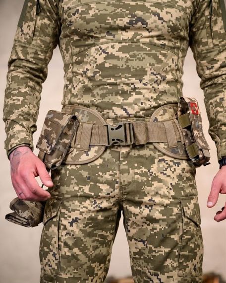 Розвантажувальний пояс РПС в зборі тактичний ремінь з підсумками пояс для магазинів військова розвантаження