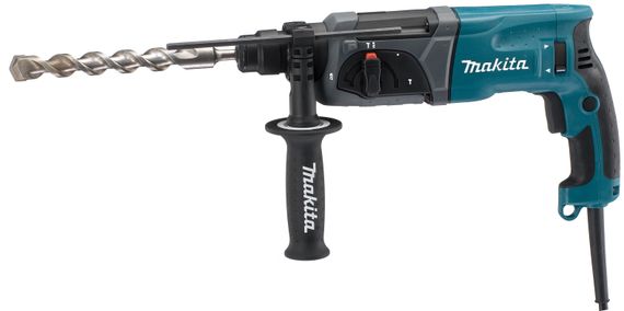 Перфоратор мережевий Makita HR2470 (780 Вт, 2.4 Дж, SDS-PLUS, без кейса) | Зображення 1