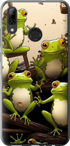 Чехол на Huawei P Smart 2019 Жабки "5656u-1634-17620"