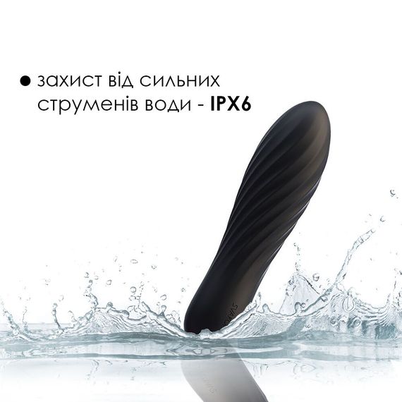 Потужний мінівібратор Svakom Tulip Black | Зображення 4