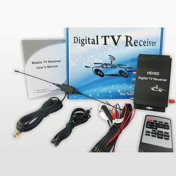 Приставка XPRO T2 Digital TV Receiver з підтримкою DVB-T2 для автомобіля, Full HD 1080p (MER-11554_2541) | Зображення 1