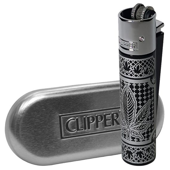 Залізна Запальничка Clipper “Good Grass Silver”