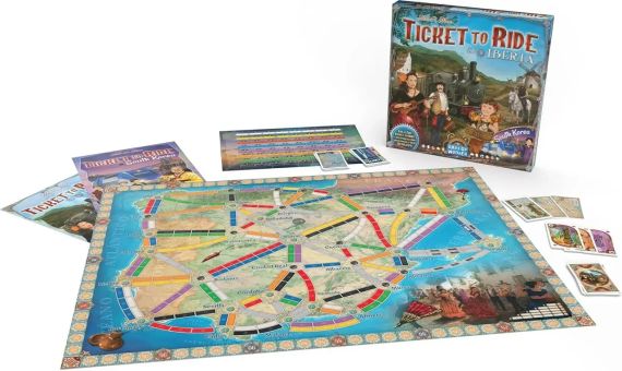 Настільна гра Ticket to Ride: Iberia & South Korea (доповнення) | Зображення 2
