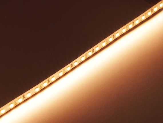 Світлодіодна LED стрічка 12V IP20 2835-120 Series "SG", Тепло-білий (2700-3000К) | Зображення 2